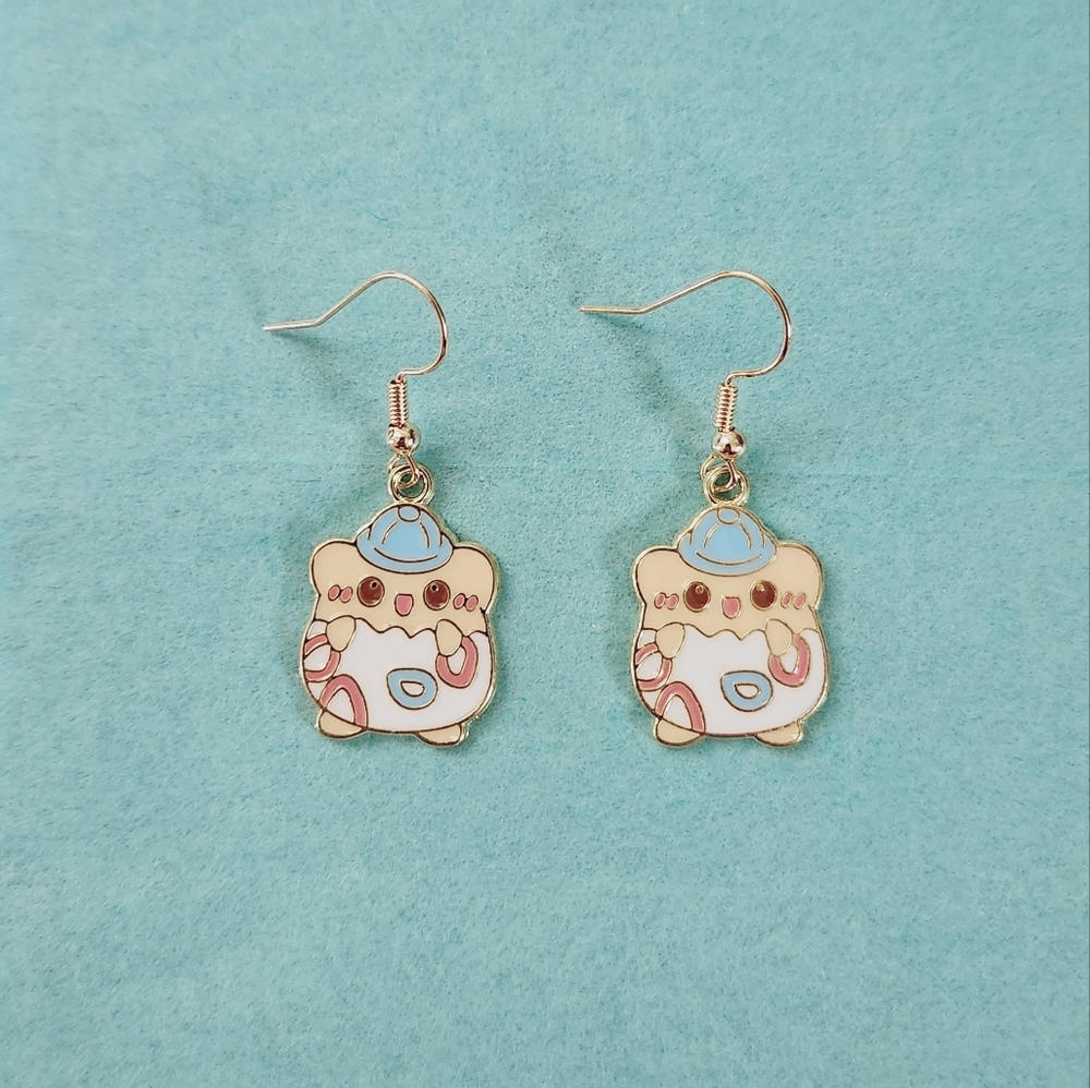 🔮3/$15 Pokemon Togepi Earrings